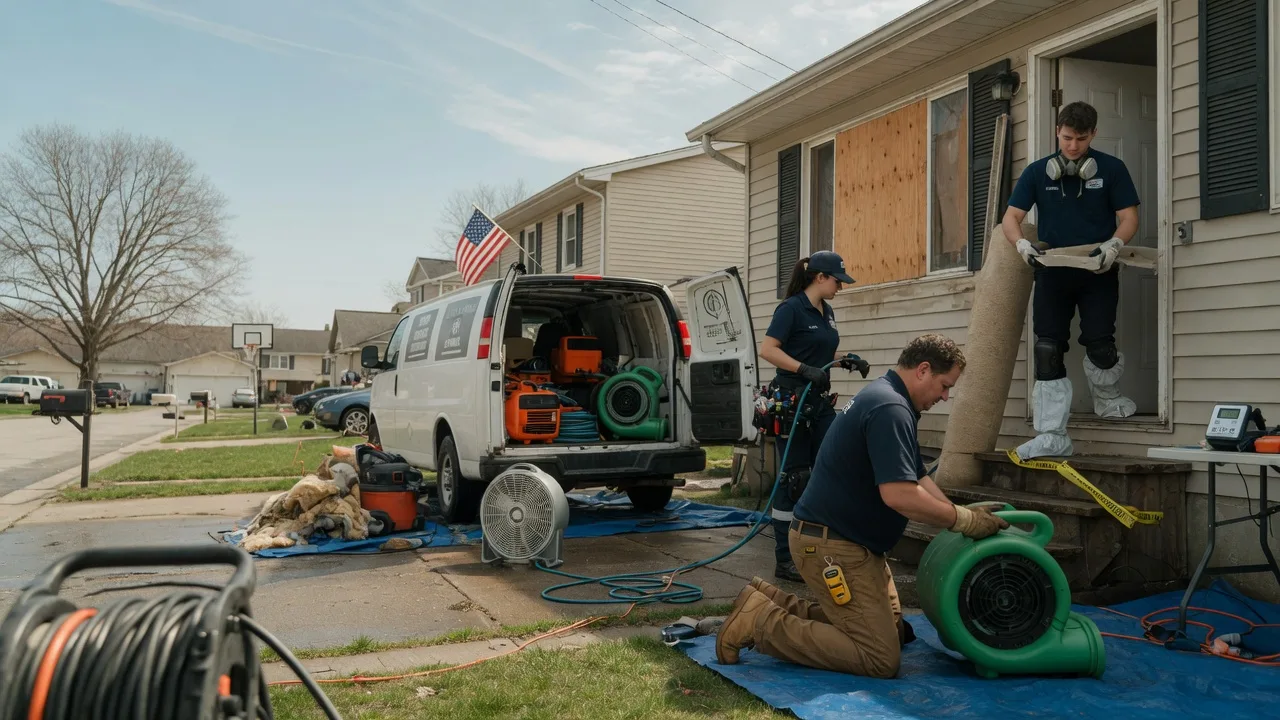 Water Damage Restoration in Hutto, TX near me